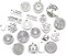 40pcs Inspiration Words Charms Craft Supplies Beads Charms Pendants for Jewelry Making Crafting Findings Accessory for DIY Necklace Bracelet (M331)